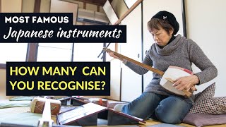 Most Famous Traditional Japanese Instruments [upl. by Cappella]