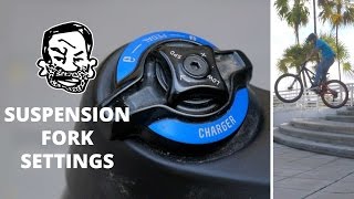 Suspension fork settings  What they mean [upl. by Youngman653]