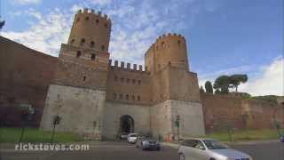 Rome Italy Catacombs and Appian Way  Rick Steves Travel Guide  Travel Bite [upl. by Tawnya]