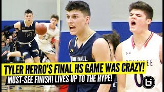 TYLER HERROs Final High School Game Lived Up to the HYPE Full Highlights [upl. by Huberty]