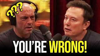 Joe Rogan Brutally Fact Checks ELON MUSK [upl. by Marybella]