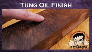 The LIES and confusion of Tung Oil wood finish [upl. by Geno]