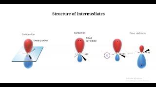 Carbocations Carbanions and Free Radicals [upl. by Agan]