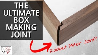 Make Stronger Miters  The Ultimate Box Making Joint [upl. by Ainav]