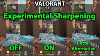 VALORANT EXPERIMENTAL SHARPENING Explained [upl. by Pepin]