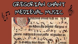 GREGORIAN CHANT MEDIEVAL MUSIC [upl. by Ezana104]