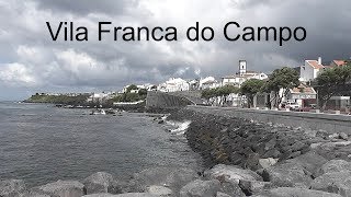 AZORES Vila Franca do Campo town  São Miguel Island [upl. by Irina]