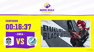 Marvel Rivals Invitational 2025 EMEA Day 2 UTC1） [upl. by Annair]