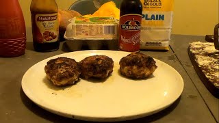 Ep 20 How to make Australian homemade rissoles [upl. by Inihor]