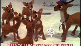 Rudolph the Red Nosed Reindeer Sing Along with Lyrics [upl. by Deb]