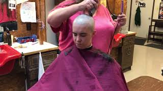 Clarissa LV She Shaves Her Head Bald YT Original [upl. by Felipe]