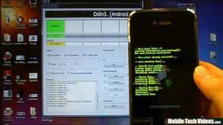 Samsung Galaxy S ODIN Tutorial [upl. by Gibrian]