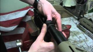 AR15 How to install single point sling adapter [upl. by Anhej173]