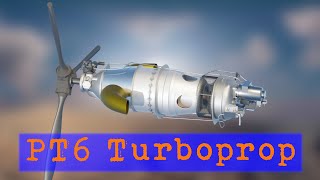 PT6 Turboprop Tutorial [upl. by Lenrad]