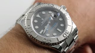 Rolex YachtMaster 116622 Watch Review [upl. by Erolyat]