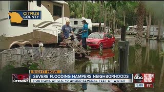 Homosassa residents in need of help stranded in waters [upl. by Aihtnamas]