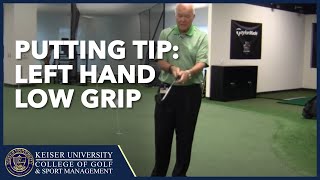 Putting Tip Left Hand Low Grip [upl. by Assilem241]