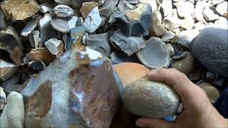 200  12 Spalling Chert Flint for Flintknapping [upl. by Milburn]