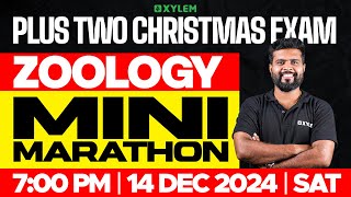 Plus Two Christmas Exam Zoology  Mini Marathon  Xylem Plus Two [upl. by Yablon]