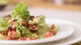 Receta ensalada de escarola con granada [upl. by Yolanthe]