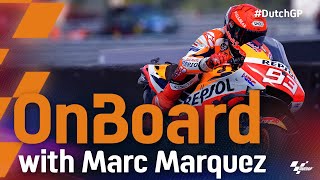 Onboard with Marc Marquez  2021 DutchGP [upl. by Verda]