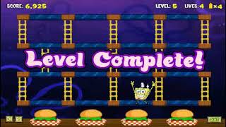 Spongebob Squarepants Patty Panic Gameplay [upl. by Becka]