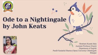 Ode to a Nightingale by John Keats [upl. by Jeri]