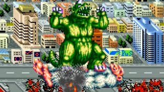 King of the Monsters Neo Geo AES Playthrough  NintendoComplete [upl. by Greysun254]