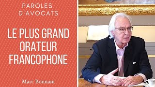 Le plus grand orateur francophone vivant  Marc BONNANT [upl. by Harilda]