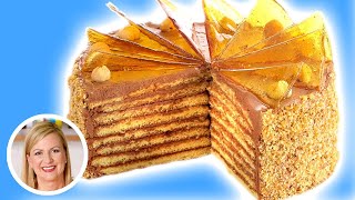 Professional Baker Teaches You How To Make DOBOS TORTE [upl. by Pogue]