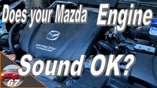 Mazda Skyactiv Engine sounds Explained 2013  2022 [upl. by Ivett]