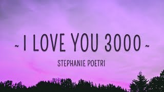 Stephanie Poetri  I Love You 3000 Lyrics [upl. by Nad]