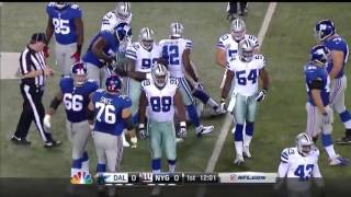 2012 Week 1 Cowboys  Giants [upl. by Pooh502]