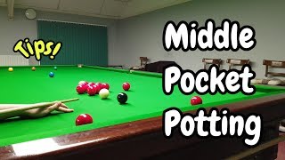 Snooker Middle Pocket Potting  Tips amp Advice [upl. by Divadnoj187]