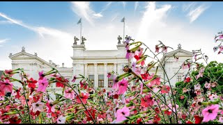 Lund University campus tour main campus in Lund [upl. by Aidyl321]