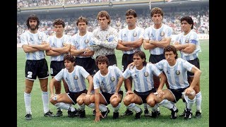 1986 Argentina 32 Germany  The second Argentine World Champion  GOALS [upl. by Sihon307]