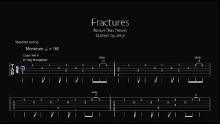 Illenium  Fractures Guitar Tabs [upl. by Noyk]