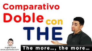 Doble comparativo con THE – The more… the more…  Mientras  Cuánto más  Clases inglés [upl. by Orimar]