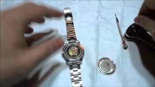 Replacing The Battery In A Swiss Army Watch DIY [upl. by Azar]