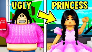 UGLY to PRINCESS Roblox Brookhaven RP [upl. by Konstanze873]