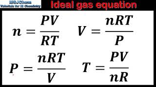 S154 The Ideal gas equation [upl. by Phio]