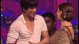 Madhuri Dixit amp Shahrukh Khan on Jhalak Dikhla Ja Set [upl. by Atnoled]