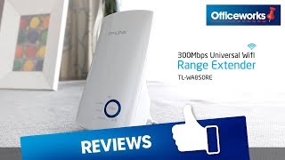 TP LINK N300 Wireless Range Extender [upl. by Elboa]