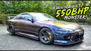 THIS FULLY BUILT 550BHP NISSAN SILVIA S15 IS A TOTAL MONSTER [upl. by Niloc]