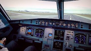 A320neo COCKPIT Pushback Taxi and Take Off from Copenhagen Airport on SAS Scandinavian Airlines [upl. by Eiramyma]