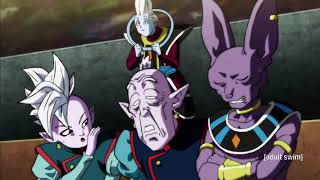 Whis and the other Gods react to Goku unlocking Ultra Instinct  English Dub [upl. by Natalie121]