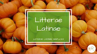 Litterae Latinae  Latin language podcast  Litterae Latinae Simplices 1 [upl. by Yelik821]