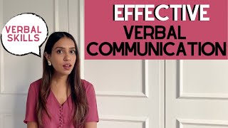 IMPROVE YOUR VERBAL COMMUNICATION SKILLS  Tips  Worksheet [upl. by Saoj456]