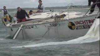 Yachting Monthlys Crash Test Boat Dismasting [upl. by Anallise]