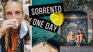 SORRENTO a DAY TRIP  Italy Travel Guide Walking Tour [upl. by Hobey]